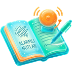 Alarmlı Not Defteri