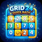 Grid 24: Quick Math